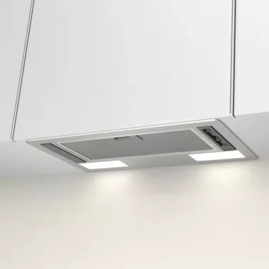 Gorenje BHI611ES álkürtőbe építhető páraelszívó, szürke, süllyesztett, 53,4 cm, 3 fokozat, mechanikus vezérlés, led világítás