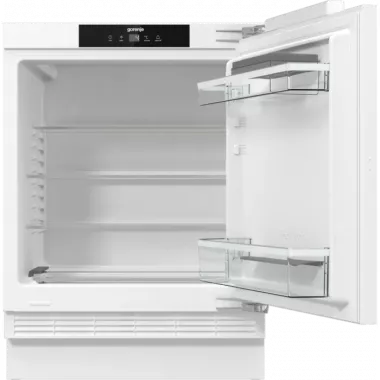 Gorenje RIU609FA1 pult alá építhető hűtőszekrény, 82 cm, 138 l hűtőtér, fagyasztórekesz nélkül, elektronikus vezérlés, supercool funkció, 37 db(a)