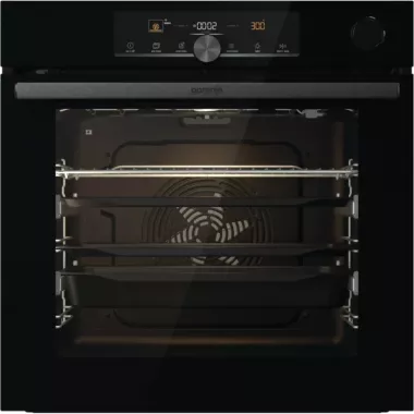 Gorenje BPSA6747A08BGWI beépíthető sütő, steamassist, wi-fi, pirolitikus tisztítás, húshőmérő, érintővezérlés, teleszkópos sütősín, 77 l