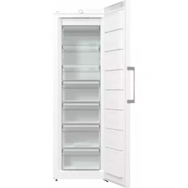 Gorenje FN619FEW5 fagyasztószekrény, fehér, 185 cm, 280 l, nofrost, 5 fiók + 2 rekesz, gyorsfagyasztás funkció