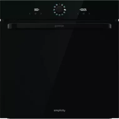 Gorenje BOS6737SYB beépíthető sütő, gőzfunkció, aquaclean tisztítás, teleszkópos sütősín, gyors előmelegítés funkció, 77 l