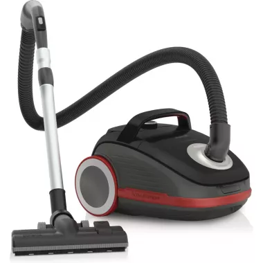 Gorenje VCEA22GPLBKCY porszívó, porzsákos vagy -tartályos, fekete, xpandzone turbókefe, hepa szűrő, 3 szívófej, 700 w