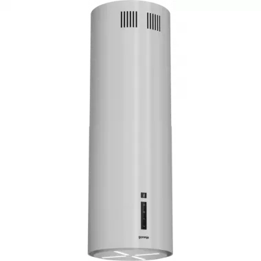Gorenje IHR443E6X sziget páraelszívó, inox, 38 cm - henger alak, 645 m3/óra, érintőkijelző, powerboost fokozat, led világítás