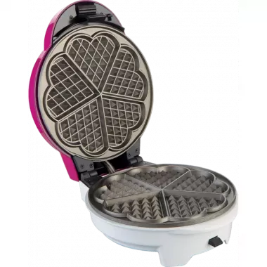 Gorenje WCM702PW gofri és muffin sütő, ciklámen, 1 darab gofri és 1 darab cupcake sütőlap, tapadásmentes bevonat, 700 w