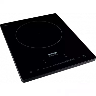 Gorenje ICE2000SP asztali indukciós főzőlap, fekete, 1 db indukciós főzőzóna, 8 teljesítményfokozat, érintővezérlés, 2000 w