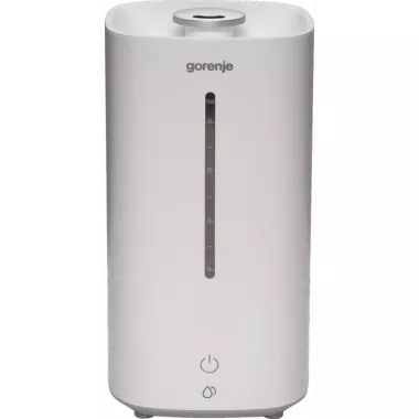 Gorenje H45W levegő párásító, fehér, hideg párásítás, ultrahangos technológia, ajánlott helyiség mérete: 20 m2, 38 db(a)