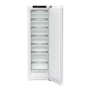 Liebherr GNf 52Z07 fagyasztószekrény, fehér, 185,5 cm, nofrost, 278 l, frostprotect, 7 fiók, érintővezérlés, gyorsfagyasztás, 38 db(a)