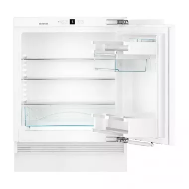 Liebherr UIKP 1550 pult alá építhető hűtőszekrény, 82 cm, 137 l hűtőtér, fagyasztórekesz nélkül, elektronikus vezérlés, supercool funkció, 34 db(a)