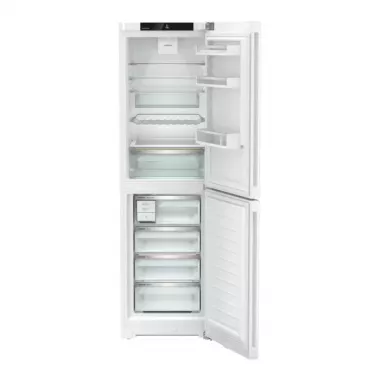 Liebherr CNd 5724 alulfagyasztós kombinált hűtőszekrény, fehér, 201,5cm, nofrost, duocooling, érintővezérlés, easytwist-ice, easyfresh, freshair szűrő, led