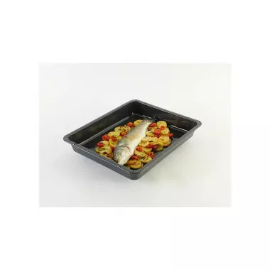 Electrolux E4OHDT01 mély tepsi, tapadásmentes bevonat, 46,6 x 38,5 x 6,6 cm