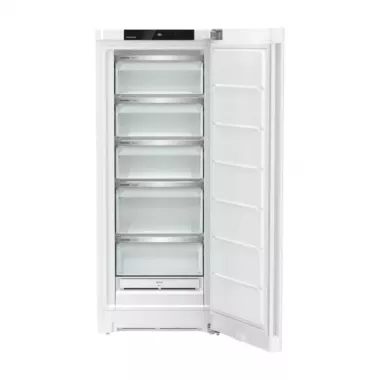 Liebherr FNe 4625 fagyasztószekrény, fehér, 145,5 cm, nofrost, 200 liter, 5 variospace fiók, érintővezérlés, gyorsfagyasztás, 38 db(a)