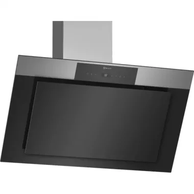 Neff D95IPP1N0 fali döntött páraelszívó, 90 cm, fekete, 714 m³/óra, 3+2 fokozat, touchcontrol, efficient drive motor, led világítás