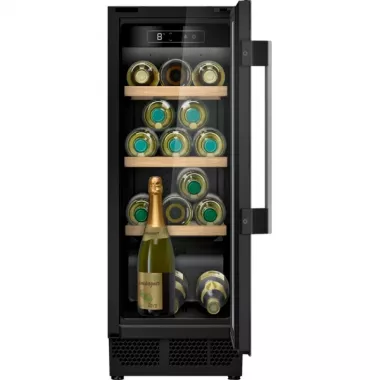 Neff KU9202HF0 beépíthető borhűtő, 82 cm, 21 palack, érintővezérlés, 3 db bambusz polc, pult alá építhető, 38 db(a)