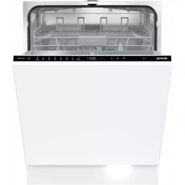 Gorenje GV672C61 beépíthető mosogatógép, 60 cm, 14 teríték, 2 kosár, inverteres, totaldry, higiénia program, speedwash, wi-fi, 42 db(a)