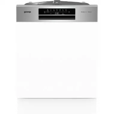 Gorenje GI643D60X beépíthető mosogatógép, 60 cm, kezelőpaneles, 16 teríték, 6 program, 3 kosár, totaldry, higiénia prg., speedwash, 44 db(a)