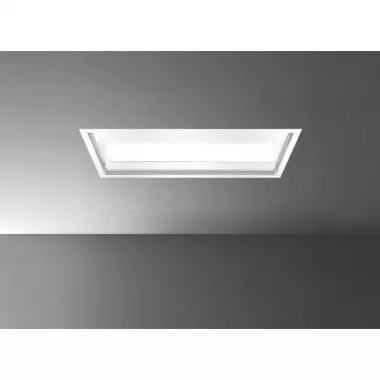 Falmec NUVOLA 90 LED WH mennyezetbe építhető páraelszívó, motor nélkül, 98 cm, perimetrikus technológia, távirányító, dynamic led világítás, fehér