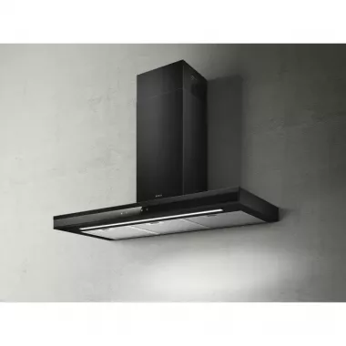 Elica ADÉLE BL MAT/A/90 fali kürtős páraelszívó, matt fekete, 90 cm, érintővezérlés, 3+1 fokozat, led világítás