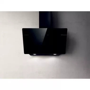 Elica L'ESSENZA BL/A/90 fali döntött páraelszívó, fekete, 90 cm, érintővezérlés, 3+1 fokozat, led világítás