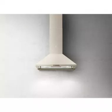 Elica Tamaya Rail 60 fali kürtős páraelszívó, 60 cm, nyomógombos vezérlés, 3 teljesítményfokozat, led világítás, elefántcsont-bronz