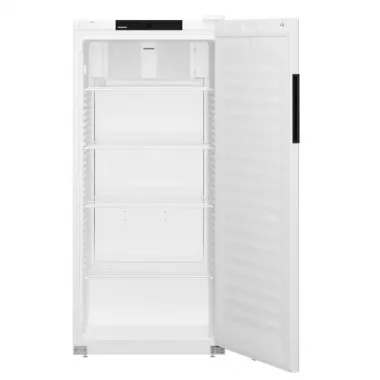 Liebherr MRFvc 5501 ipari italhűtő, fehér, 168,4 cm, 74,7 cm széles, légkeverés, 432 l, max. 354 db 0,5 l pet / 708 db 0,33 l doboz