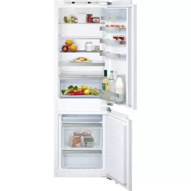 Neff KI7863FF0 beépíthető kombinált hűtőszekrény, 177,2 cm, 184/67 l, nofrost, elektronikus vezérlés, led, fresh safe 2, gyorshűtés, gyorsfagyasztás