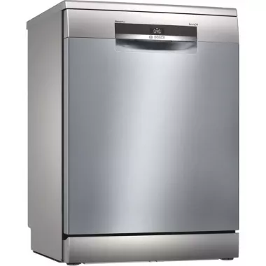 Bosch SMS6EDI06E mosogatógép, nemesacél, 13 teríték, 42 db(a), efficientdry, homeconnect, 6 program, extra evőeszköztartó kosár