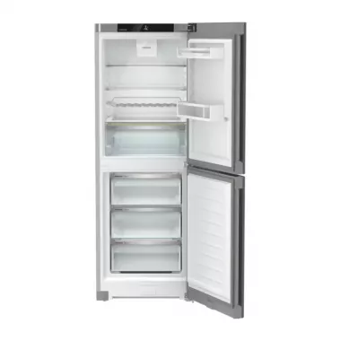 Liebherr CNsfd 5023 alulfagyasztós kombinált hűtőszekrény, ezüst, 165,5cm, nofrost, duocooling, érintővezérlés, easyfresh, freshair szűrő, led