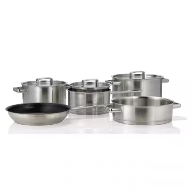 Gorenje CWSA08HC edénykészlet, 5 db edény + 3 fedő, indukciós főzőlaphoz is alkalmas
