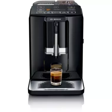 Bosch TIS30329RW automata kávéfőző, 1.4 liter, 15 bar nyomás, lcd, onetouch funkció, intelligens fűtőegység, ceramdrive, milkmagic pro