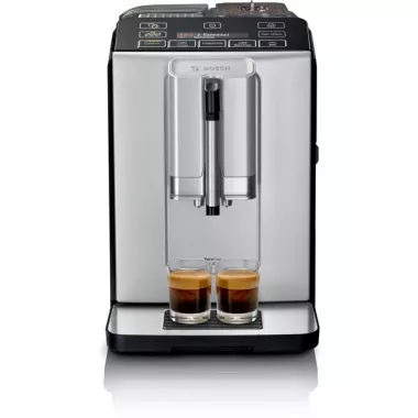 Bosch TIS30521RW automata kávéfőző, 1.4 liter, 15 bar nyomás, lcd, onetouch funkció, intelligens fűtőegység, ceramdrive, milkmagic pro