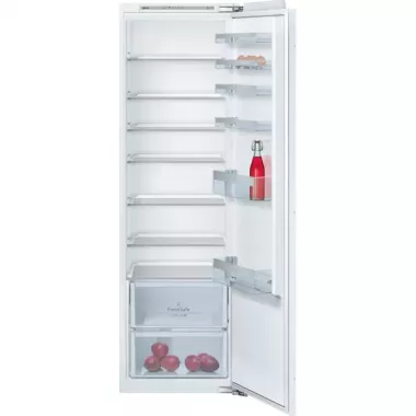 Neff KI1812FF0 beépíthető hűtőszekrény, 177,5 cm, 319 l űrtartalom, szuperhűtés, vita control, fresh safe, 37 db(a)