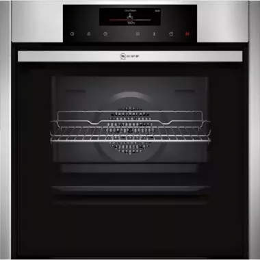 Neff B46FT64N0 beépíthető gőzsütő, fullsteam gőzpárolás, ecoclean, 4d hőlégbefúvás automata pr., színes kijelző, érintővezérlés, 71 l