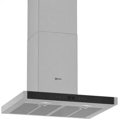Neff D65BMP5N0 fali kürtős páraelszívó, 60 cm, nemesacél, 657 m³/óra, 3+2 fokozat, touchcontrol, efficient drive motor, led világítás