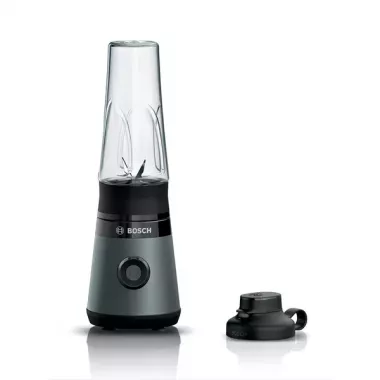 Bosch MMB2111S turmixgép, ezüst, proedge inox penge, 0,6 l-es togo palack, 40 000-es fordulat/perc, 450 w