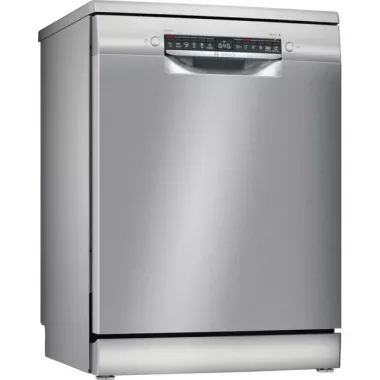 Bosch SMS4HVI31E mosogatógép, nemesacél, 13 teríték, 46 db(a), homeconnect, 6 program, evőeszköztartó polc, express program