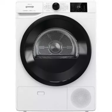 Gorenje DNE72/GN hőszivattyús szárítógép, 7 kg, a++, led kijelző, twinair, airrefresh, gyűrődésmentesítés, babaruha és ágynemű program