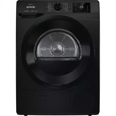 Gorenje DNE82/BGN hőszivattyús szárítógép, 8 kg, a++, led kijelző, twinair, airrefresh, gyűrődésmentesítés, babaruha és ágynemű program