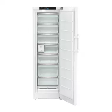 Liebherr FNc 5277 fagyasztószekrény, fehér, 185,5 cm, nofrost, 278 liter, 7 fiók, easytwist-ice, színes tft-kijelző, 35 db(a)