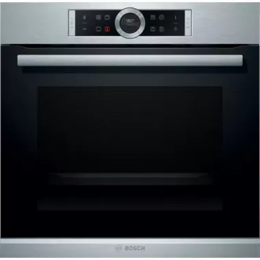 Bosch HBG635NS1 beépíthető sütő, nemesacél, 13 sütőfunkció, ecoclean, tft-kijelző, autopilot10, teleszkópos sütősín, 71 l