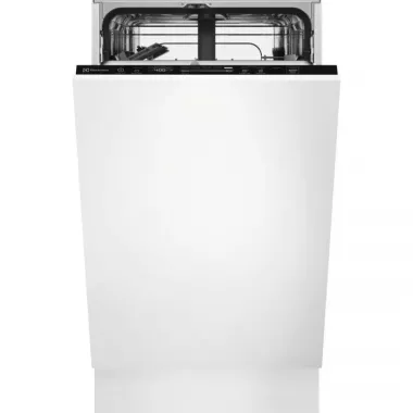 Electrolux EES42210L beépíthető keskeny mosogatógép, 45 cm, 9 teríték, airdry, quickselect, glasscare, extrapower, softspikes rögzítők, 46 db(a)