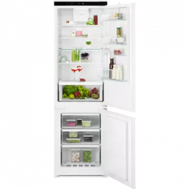 AEG TSC7G181ES beépíthető kombinált hűtőszekrény, 177 cm, 194l/62l, no frost, greenzone, coolmatic, twintech, frostmatic, érintővezérlés, 36 db(a)