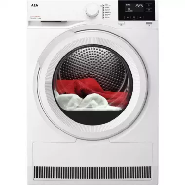AEG TR718L2E hőszivattyús szárítógép, 8 kg, heatpump, precisedry, ecoflow szűrő, led kijelző, 66 db(a)