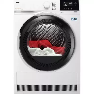 AEG TR818A4E hőszivattyús szárítógép, 8 kg, heatpump, inverter motor, absolutecare®, precisedry, led kijelző, 66 db(a)