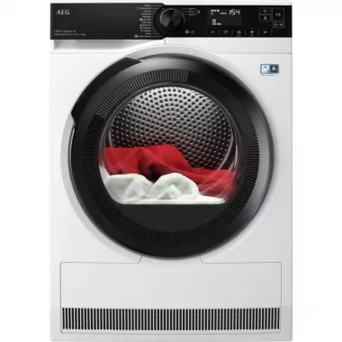 AEG TR939I4CE hőszivattyús szárítógép, 9 kg, heatpump, inverteres, wifi, absolutecare®, 3dscan, led kijelző, belső világítás, 64db(a)