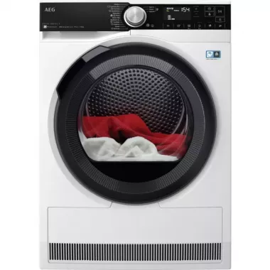 AEG TR959M6SE hőszivattyús szárítógép, 9 kg, heatpump, gőzfunkciós, wifi, absolutecare®, led kijelző, belső világítás, 63 db(a)