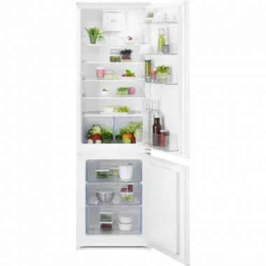 AEG OSC5D181ES beépíthető kombinált hűtőszekrény, 177 cm, 196l/73l, lowfrost, frostmatic, elektronikus vezérlés, 34 db(a)