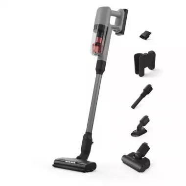 Electrolux EP71AB14UG akkumulátoros porszívó, szürke, led világítás, petpro+ szívófej, résszívó kefe, portalanító ecset, 14,4 v li-ion
