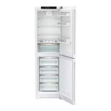 Liebherr CNd 5704 alulfagyasztós kombinált hűtőszekrény, fehér, 201,5cm, nofrost, duocooling, érintővezérlés, easyfresh, freshair szűrő, led