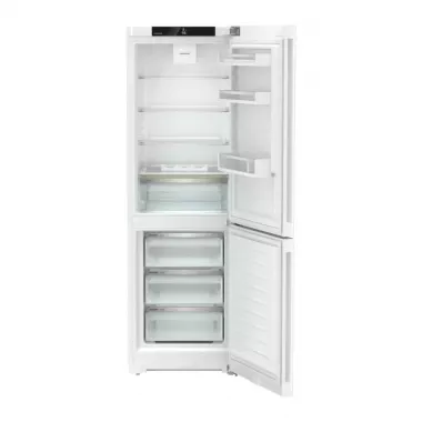 Liebherr KGNd 52Z03 alulfagyasztós kombinált hűtőszekrény, fehér, 185,5 cm, nofrost, duocooling, érintővezérlés, powercooling, easyfresh, freshair szűrő