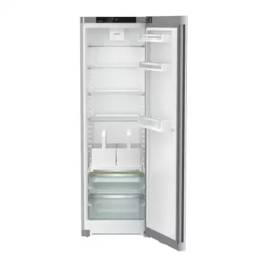 Liebherr RDsfe 5220 hűtőszekrény, ezüst, 185,5 cm, 399 l, easyfresh, gyorshűtés, digitális kijelző, kihúzós palacktartó kosár